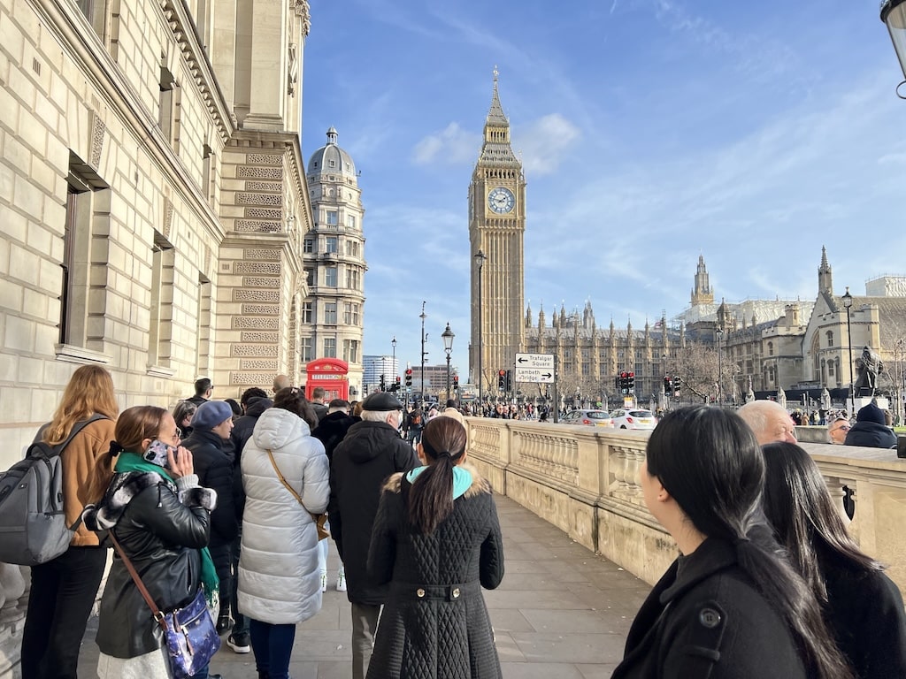 ロンドンの街並み