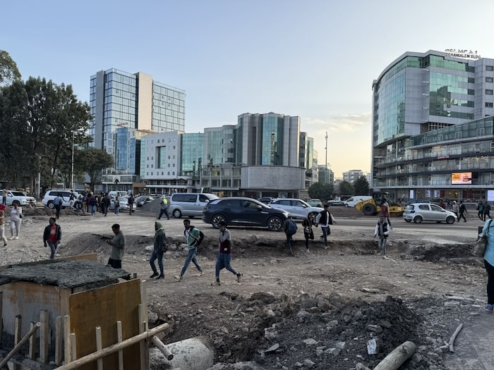 アディス・アベバの発展の様子